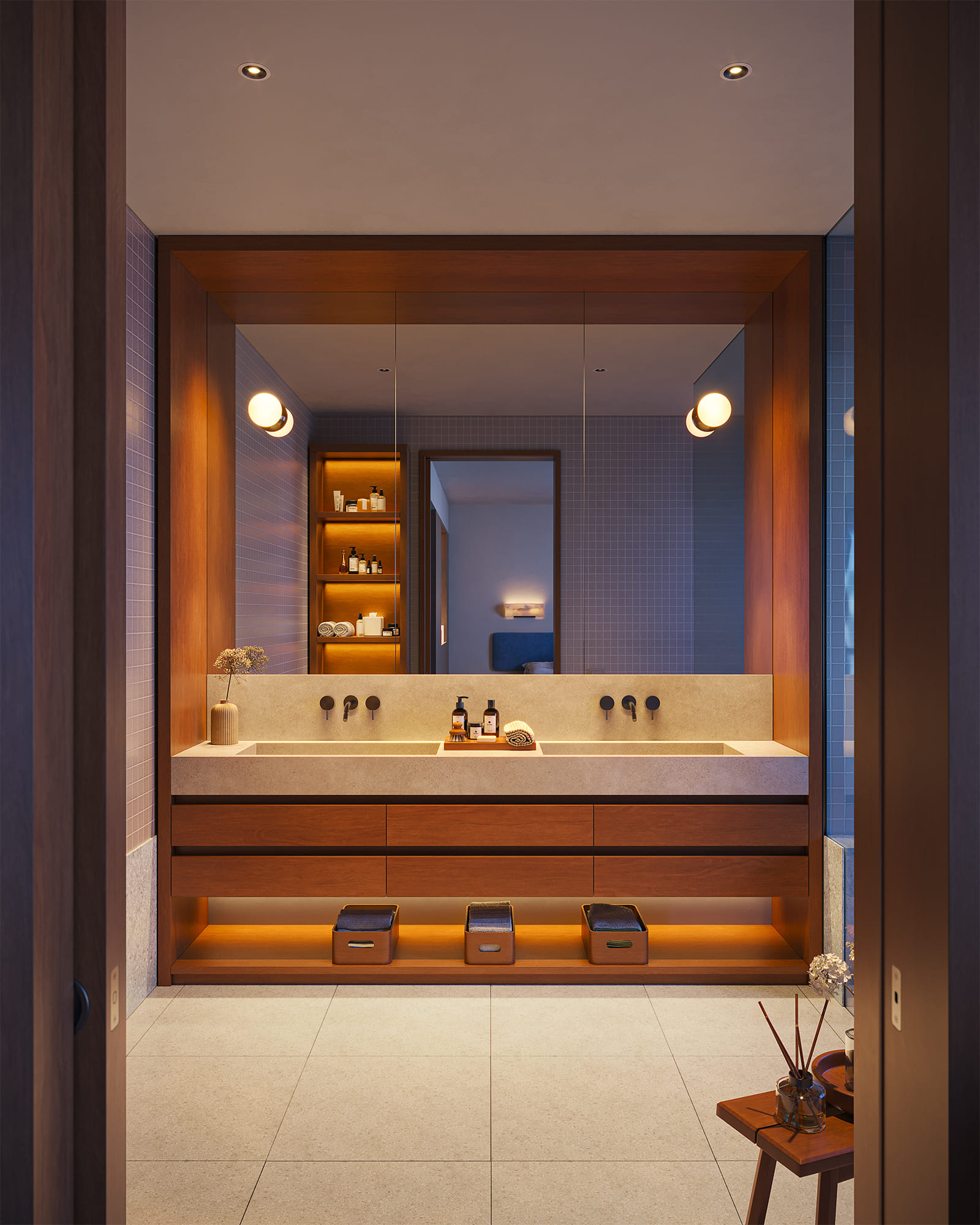 Nicoloierardi – bathroom detail vignette, fixtures and finishes