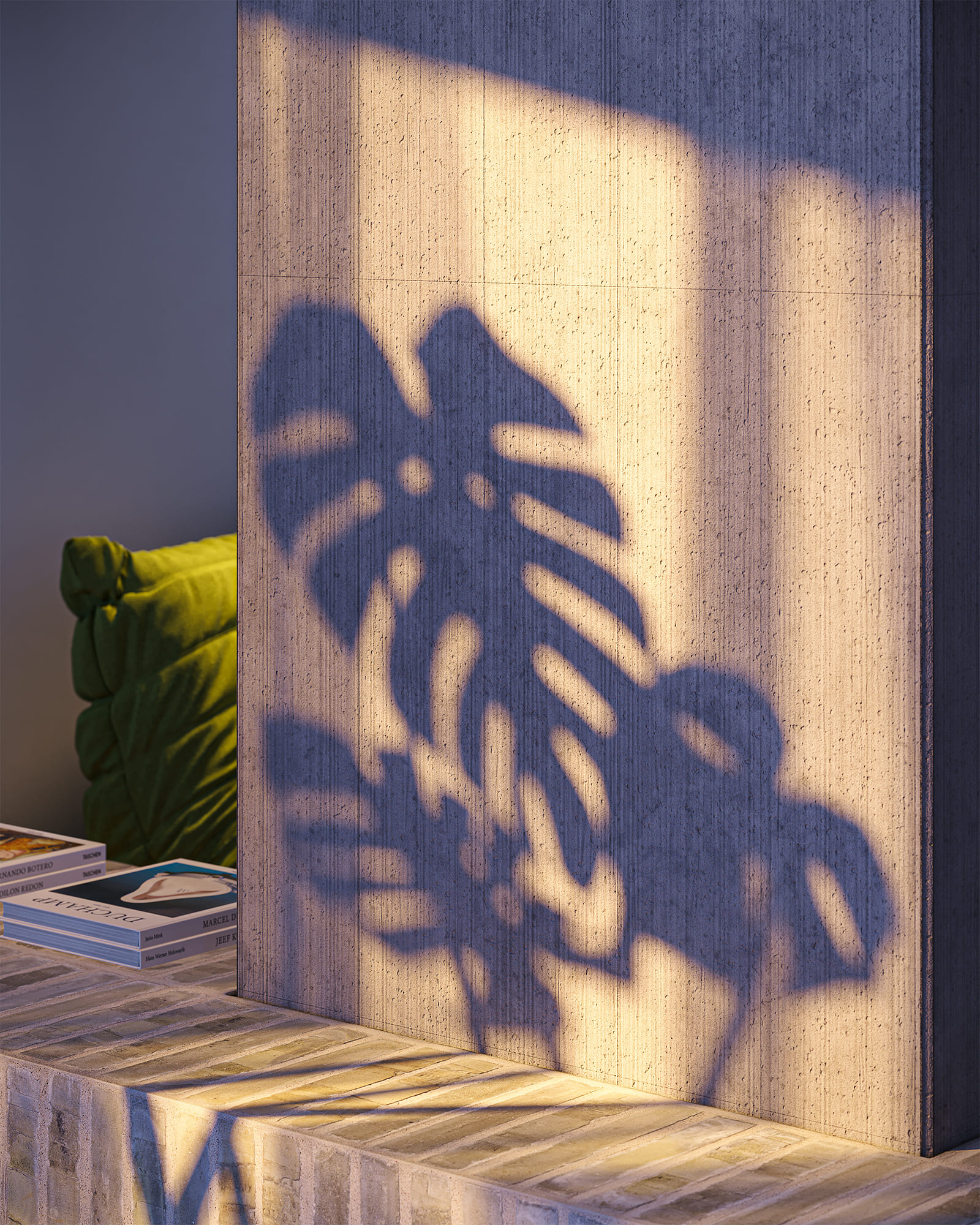 Nicoloierardi – pillar close-up, finishes and texture