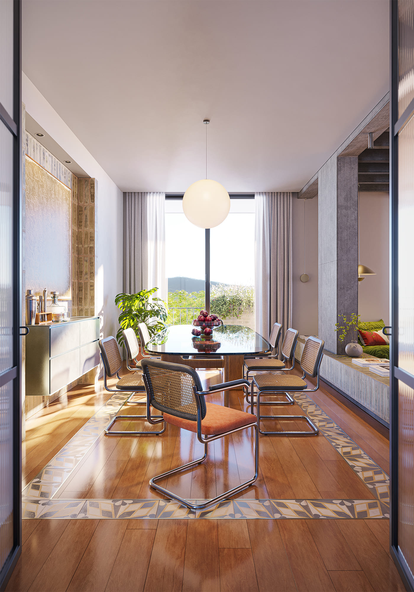 Nicoloierardi – dining room, table and seating