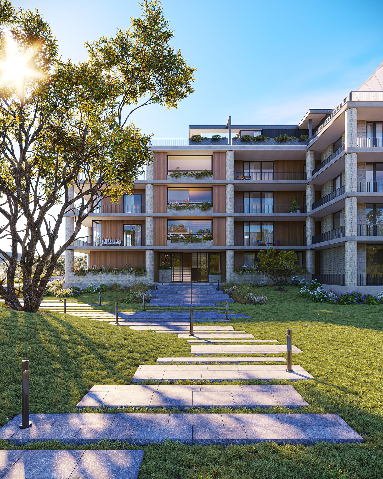 Nicoloierardi – exterior entrance, main access and facade